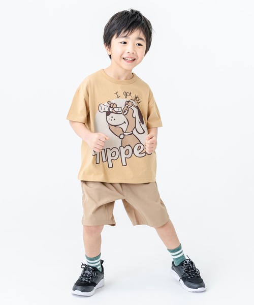SKAPE（エスケープ）の「ﾌﾟﾁﾌﾟﾘTｼｬﾂ（Tシャツ/カットソー・キッズ・アイボリー/ブラック/グレー/ブルー/ホワイト/グリーン/ベージュ/イエロー・80ｃｍ/90cm/100cm/110cm/120cm/130cm）」の15枚目の写真