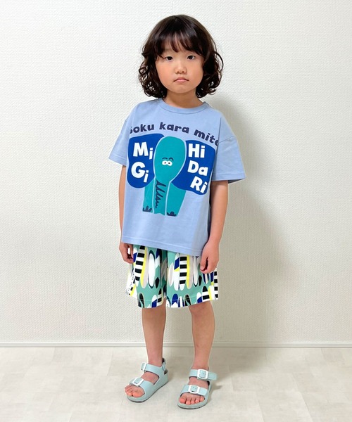 SKAPE（エスケープ）の「ﾌﾟﾁﾌﾟﾘTｼｬﾂ（Tシャツ/カットソー・キッズ・アイボリー/ブラック/グレー/ブルー/ホワイト/グリーン/ベージュ/イエロー・80ｃｍ/90cm/100cm/110cm/120cm/130cm）」の18枚目の写真