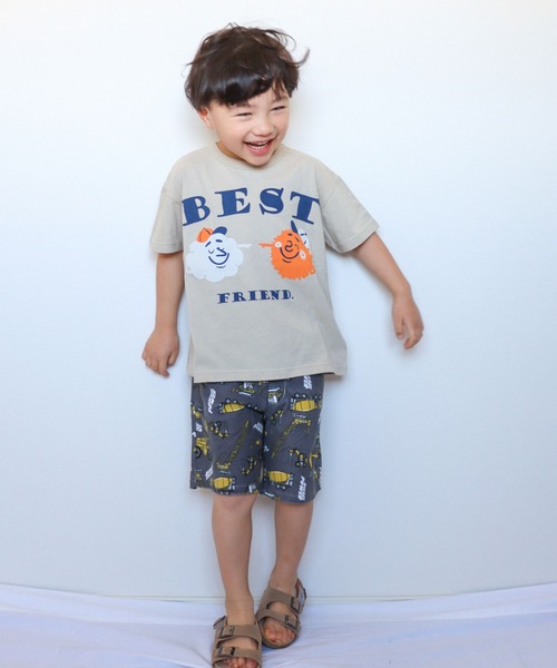 SKAPE（エスケープ）の「ﾌﾟﾁﾌﾟﾘTｼｬﾂ（Tシャツ/カットソー・キッズ・アイボリー/ブラック/グレー/ブルー/ホワイト/グリーン/ベージュ/イエロー・80ｃｍ/90cm/100cm/110cm/120cm/130cm）」の22枚目の写真