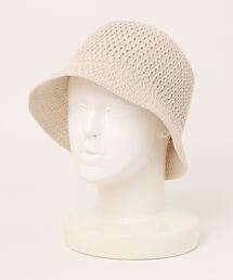 Chez toi | 透かし編みニットバケハ(キャップ)