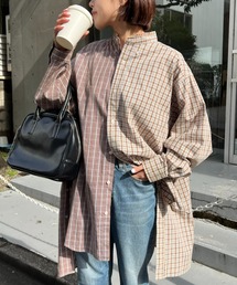 etsinta | 【etsinta／エシンタ】リメイクロングオーバーシャツ(シャツ/ブラウス)