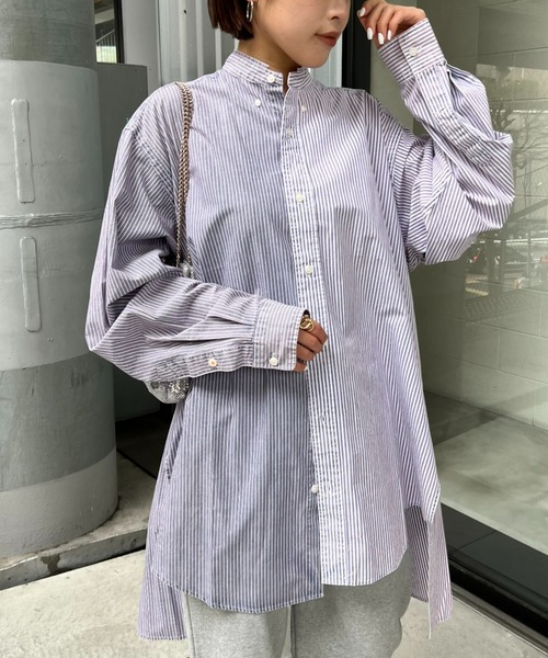 アトリエgg クレリックシャツ アトリエGG シャツ アトリエgg クレリックシャツ 110072002225277112001