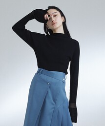 UNITED TOKYO | フラワーホールガーメントニット(ニット/セーター)