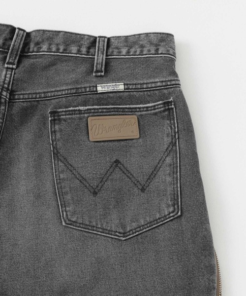 Wrangler（ラングラー）の「Wrangler　WREMAKE SIDE ZIP FLARE（デニムパンツ・メンズ・インディゴブルー/ブラック系その他・LARGE/MEDIUM）」の10枚目の写真