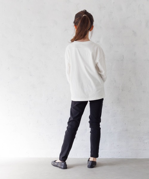 coca（coca）（コカ）の「【WEB限定セール】キッズ 親子お揃いゆるシルエットアソートロゴプリントロンT（Tシャツ/カットソー・キッズ・B/C/D/A・110/120/130/140）」の7枚目の写真