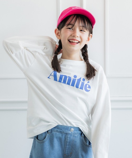 coca（coca）（コカ）の「【WEB限定セール】キッズ 親子お揃いゆるシルエットアソートロゴプリントロンT（Tシャツ/カットソー・キッズ・B/C/D/A・110/120/130/140）」の8枚目の写真