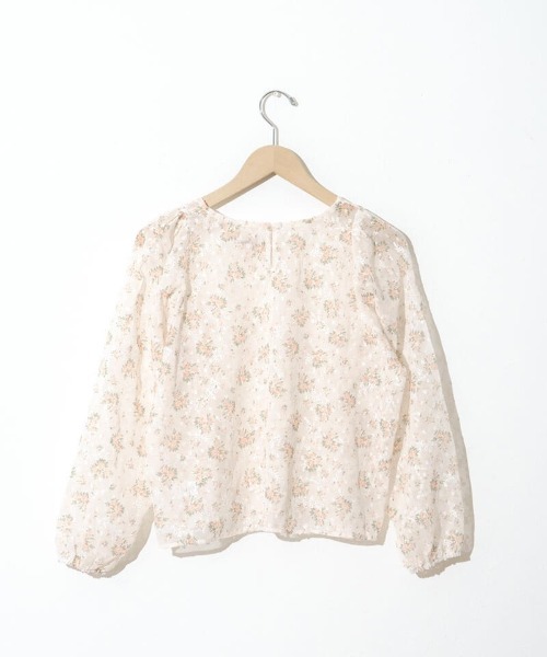 flower(フラワー)の「キャンディブルームブラウス(シャツ/ブラウス・レディース・ピンク/ブルー・FREE)」の4枚目の写真