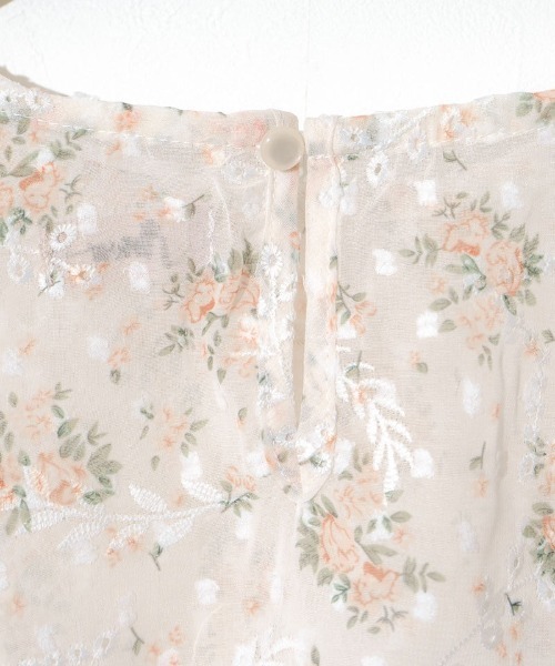 flower(フラワー)の「キャンディブルームブラウス(シャツ/ブラウス・レディース・ピンク/ブルー・FREE)」の7枚目の写真