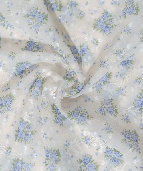 flower(フラワー)の「キャンディブルームブラウス(シャツ/ブラウス・レディース・ピンク/ブルー・FREE)」の12枚目の写真