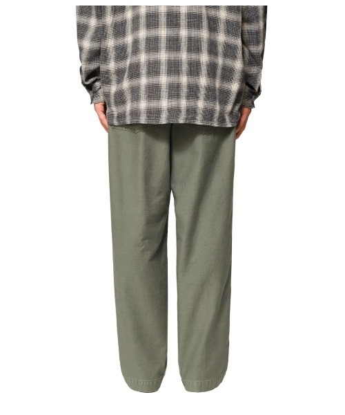 REMI RELIEF NAVY LABEL（レミレリーフネイビーレーベル）の「REMI RELIEF NAVY LABEL / レミレリーフ ネイビーレーベル：ベイカーパンツ：RN26349290AK[STD]（カーゴパンツ・メンズ・オリーブ・L/M）」の9枚目の写真