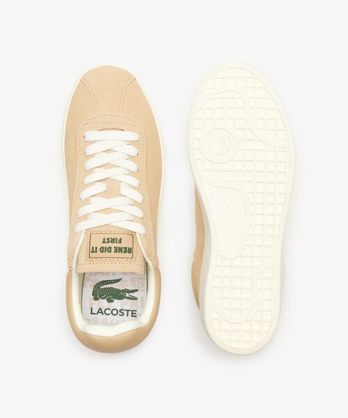 LACOSTE(ラコステ)の「ウィメンズ BASESHOT 124 2 SFA(スニーカー・レディース・ベージュ/ライトブルー・23.0cm/22.5cm/24.0cm/23.5cm/24.5cm)」の17枚目の写真