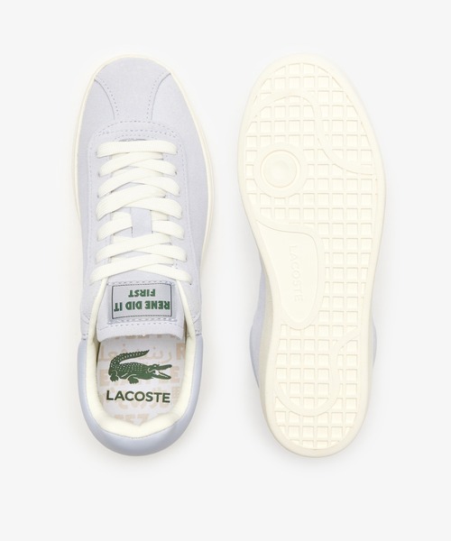 LACOSTE(ラコステ)の「ウィメンズ BASESHOT 124 2 SFA(スニーカー・レディース・ベージュ/ライトブルー・23.0cm/22.5cm/24.0cm/23.5cm/24.5cm)」の7枚目の写真