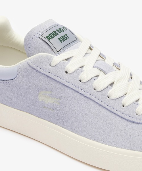 LACOSTE(ラコステ)の「ウィメンズ BASESHOT 124 2 SFA(スニーカー・レディース・ベージュ/ライトブルー・23.0cm/22.5cm/24.0cm/23.5cm/24.5cm)」の9枚目の写真