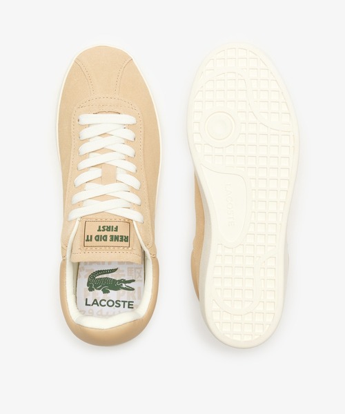 LACOSTE(ラコステ)の「ウィメンズ BASESHOT 124 2 SFA(スニーカー・レディース・ベージュ/ライトブルー・23.0cm/22.5cm/24.0cm/23.5cm/24.5cm)」の12枚目の写真