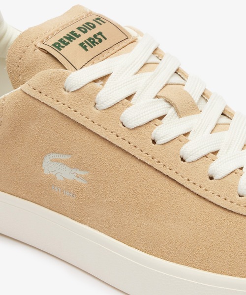 LACOSTE(ラコステ)の「ウィメンズ BASESHOT 124 2 SFA(スニーカー・レディース・ベージュ/ライトブルー・23.0cm/22.5cm/24.0cm/23.5cm/24.5cm)」の14枚目の写真