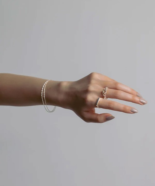 Scat（スキャット）の「"Link" bracelet(SILVER)（ブレスレット・レディース・シルバー・S/M）」の5枚目の写真