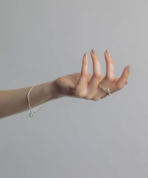 Scat（スキャット）の「"Link" bracelet(SILVER)（ブレスレット・レディース・シルバー・S/M）」の6枚目の写真