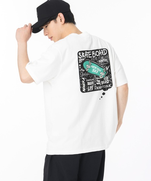 [New Era] スケートボード Tシャツ セール】ニューエラ 韓国企画 半袖Tシャツ スケートボード（T