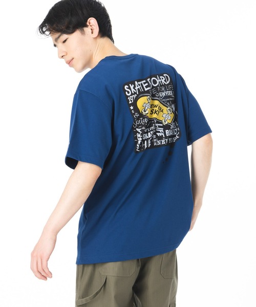 [New Era] スケートボード Tシャツ セール】ニューエラ 韓国企画 半袖Tシャツ スケートボード（T