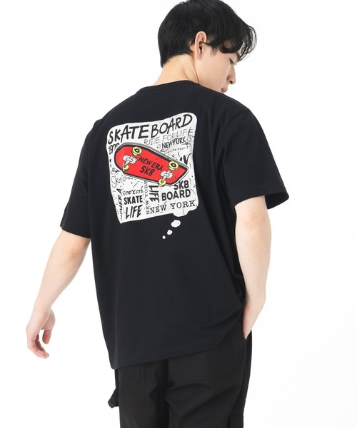 [New Era] スケートボード Tシャツ セール】ニューエラ 韓国企画 半袖Tシャツ スケートボード（T