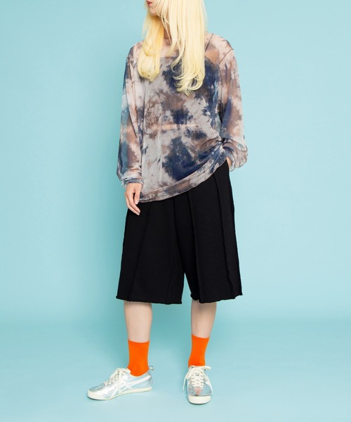 グラデーションシアートップス（Tシャツ/カットソー）｜PUNYUS