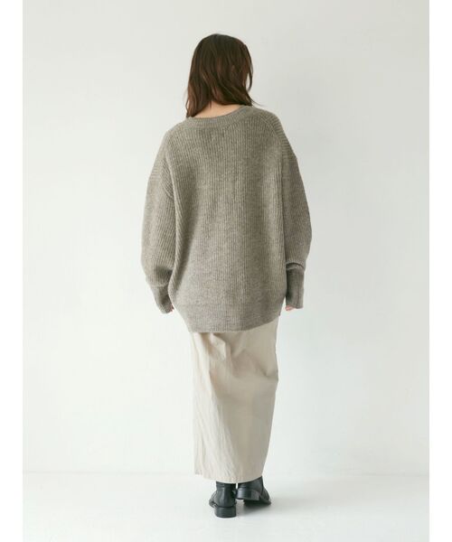 Ungrid(アングリッド)の「フロントジップラインスカート(スカート・レディース・ベージュ/ネイビー・FREE)」の21枚目の写真