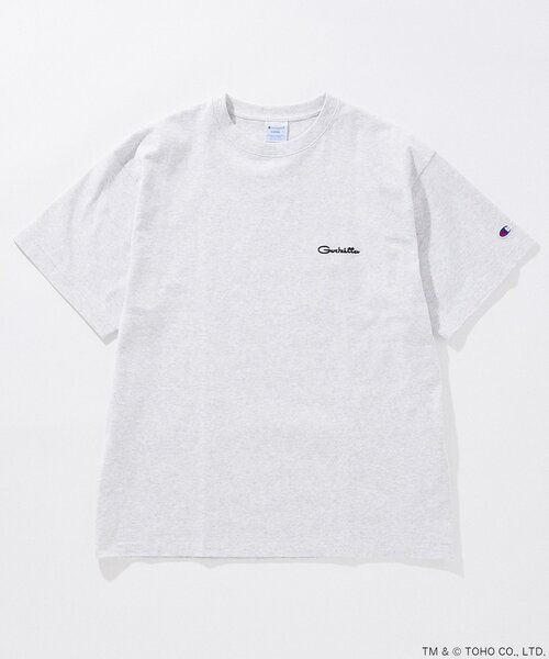 JOURNAL STANDARD（ジャーナルスタンダード）の「CHAMPION / JS GODZILLA 70th PRINT TEE（Tシャツ/カットソー・メンズ・ブラック系その他/ライトホワイト/ホワイト/ホワイト系その他/ブラック×ブラック/オフホワイト/グレー/チャコールグレー/スミクロ/ホワイト×ホワイト/ブラック・MEDIUM/LARGE/X-LARGE）」の14枚目の写真