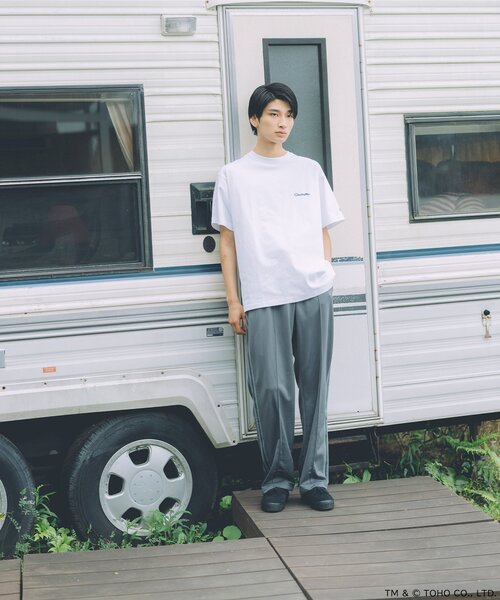 JOURNAL STANDARD（ジャーナルスタンダード）の「CHAMPION / JS GODZILLA 70th PRINT TEE（Tシャツ/カットソー・メンズ・ブラック系その他/ライトホワイト/ホワイト/ホワイト系その他/ブラック×ブラック/オフホワイト/グレー/チャコールグレー/スミクロ/ホワイト×ホワイト/ブラック・MEDIUM/LARGE/X-LARGE）」の17枚目の写真