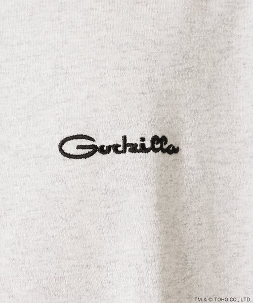 JOURNAL STANDARD（ジャーナルスタンダード）の「CHAMPION / JS GODZILLA 70th PRINT TEE（Tシャツ/カットソー・メンズ・ブラック系その他/ライトホワイト/ホワイト/ホワイト系その他/ブラック×ブラック/オフホワイト/グレー/チャコールグレー/スミクロ/ホワイト×ホワイト/ブラック・MEDIUM/LARGE/X-LARGE）」の20枚目の写真