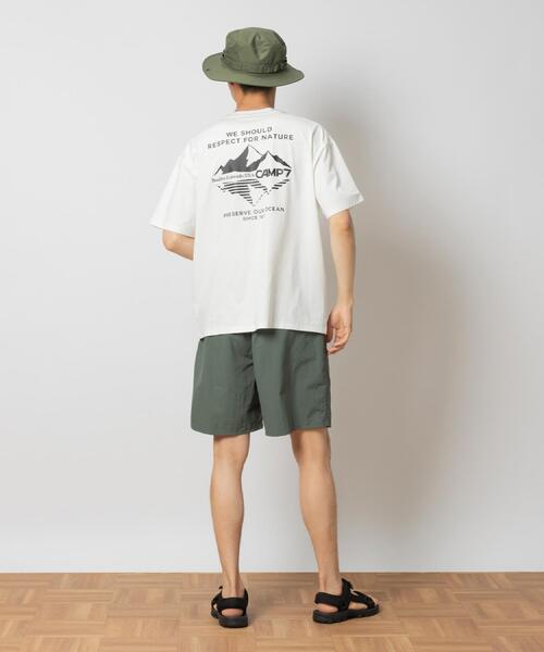 CAMP7(キャンプセブン)の「CAMP7(キャンプ7)【水陸両用】プリントTシャツ(Tシャツ/カットソー・メンズ・ホワイト/ブラック・S/M/L/XL)」の20枚目の写真