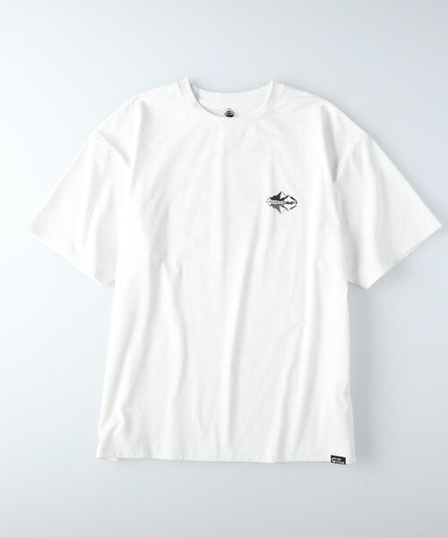 CAMP7(キャンプセブン)の「CAMP7(キャンプ7)【水陸両用】プリントTシャツ(Tシャツ/カットソー・メンズ・ホワイト/ブラック・S/M/L/XL)」の10枚目の写真