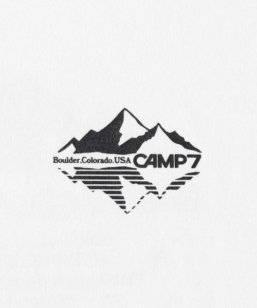 CAMP7(キャンプセブン)の「CAMP7(キャンプ7)【水陸両用】プリントTシャツ(Tシャツ/カットソー・メンズ・ホワイト/ブラック・S/M/L/XL)」の4枚目の写真