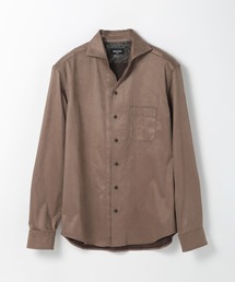 MEN'S BIGI（メンズビギ）の「コマスエードストレッチシャツ（シャツ/ブラウス・メンズ）」