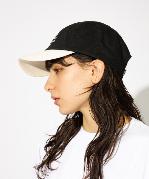 ABAHOUSE(アバハウス)の「【POLeR/ポーラー】2TONE COTTON TWILL EMB/2トーンツイルキャップ(キャップ・メンズ・ブラック/アイボリー/エンジ・フリー)」の4枚目の写真