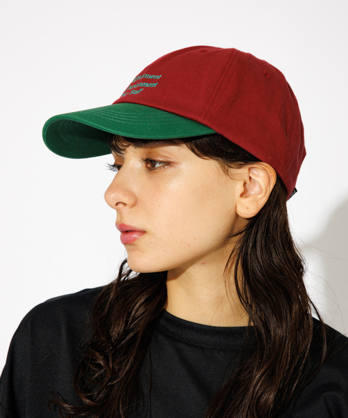 ABAHOUSE(アバハウス)の「【POLeR/ポーラー】2TONE COTTON TWILL EMB/2トーンツイルキャップ(キャップ・メンズ・ブラック/アイボリー/エンジ・フリー)」の10枚目の写真