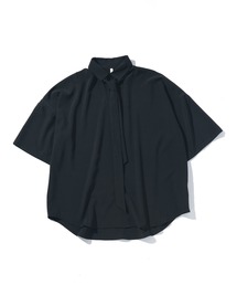 ポリストレッチ ネクタイシャツ レディース