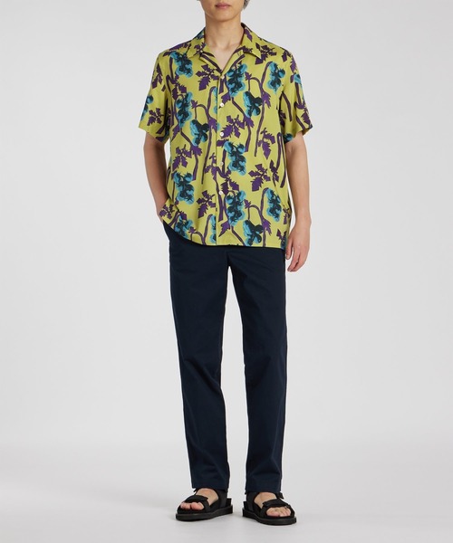 Paul Smith ビーチ 花柄 オープンカラーシャツ パンツ セットアップ Paul Smith｜
