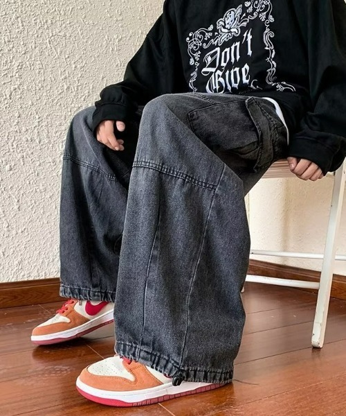 REBALANCE（リバランス）の「メンズデニムカーゴパンツ（カーゴパンツ・メンズ・B/A・X-LARGE/LARGE/MEDIUM）」の4枚目の写真
