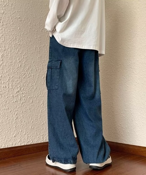 REBALANCE（リバランス）の「メンズデニムカーゴパンツ（カーゴパンツ・メンズ・B/A・X-LARGE/LARGE/MEDIUM）」の7枚目の写真