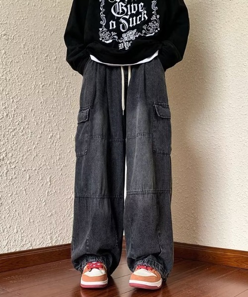 REBALANCE（リバランス）の「メンズデニムカーゴパンツ（カーゴパンツ・メンズ・B/A・X-LARGE/LARGE/MEDIUM）」の11枚目の写真