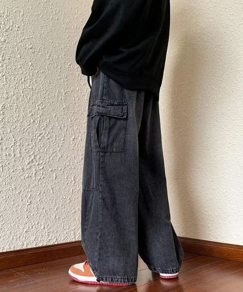 REBALANCE（リバランス）の「メンズデニムカーゴパンツ（カーゴパンツ・メンズ・B/A・X-LARGE/LARGE/MEDIUM）」の12枚目の写真