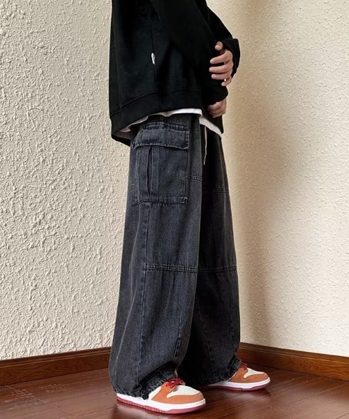 REBALANCE（リバランス）の「メンズデニムカーゴパンツ（カーゴパンツ・メンズ・B/A・X-LARGE/LARGE/MEDIUM）」の13枚目の写真