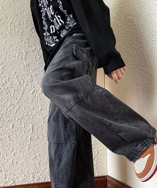 REBALANCE（リバランス）の「メンズデニムカーゴパンツ（カーゴパンツ・メンズ・B/A・X-LARGE/LARGE/MEDIUM）」の14枚目の写真
