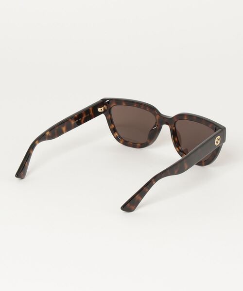 GUCCI（グッチ）の「【GUCCI/グッチ】フォックス サングラス GG1578S 002（サングラス・レディース・ブラウン・FREE）」の3枚目の写真