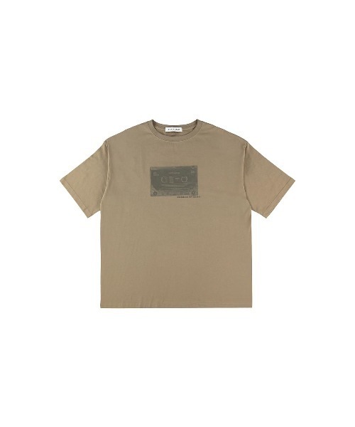 ALEXIA STAM（アリシアスタン）の「STUCK IN MY MIND Tee /STUCK IN MY MINDオーバーTee（Tシャツ/カットソー・レディース・カーキ/ホワイト・FREE）」の7枚目の写真