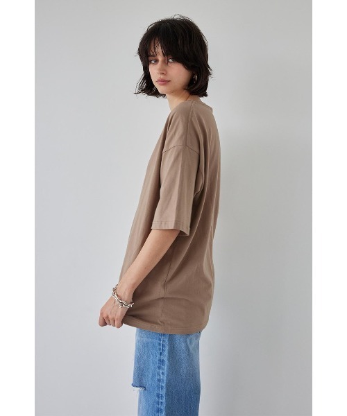 ALEXIA STAM（アリシアスタン）の「STUCK IN MY MIND Tee /STUCK IN MY MINDオーバーTee（Tシャツ/カットソー・レディース・カーキ/ホワイト・FREE）」の19枚目の写真