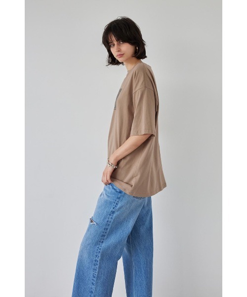 ALEXIA STAM（アリシアスタン）の「STUCK IN MY MIND Tee /STUCK IN MY MINDオーバーTee（Tシャツ/カットソー・レディース・カーキ/ホワイト・FREE）」の17枚目の写真