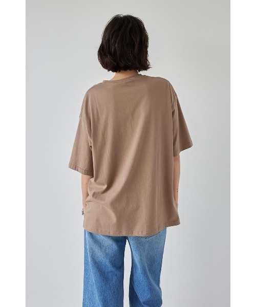 ALEXIA STAM（アリシアスタン）の「STUCK IN MY MIND Tee /STUCK IN MY MINDオーバーTee（Tシャツ/カットソー・レディース・カーキ/ホワイト・FREE）」の16枚目の写真