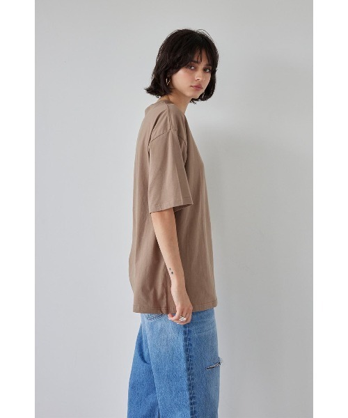 ALEXIA STAM（アリシアスタン）の「STUCK IN MY MIND Tee /STUCK IN MY MINDオーバーTee（Tシャツ/カットソー・レディース・カーキ/ホワイト・FREE）」の15枚目の写真