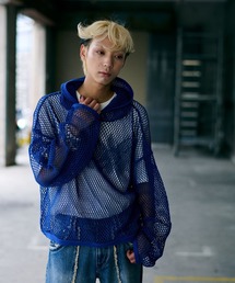 HARE | 【UNDERGROUND MODE】ショートメッシュパーカー(HARE)(パーカー)